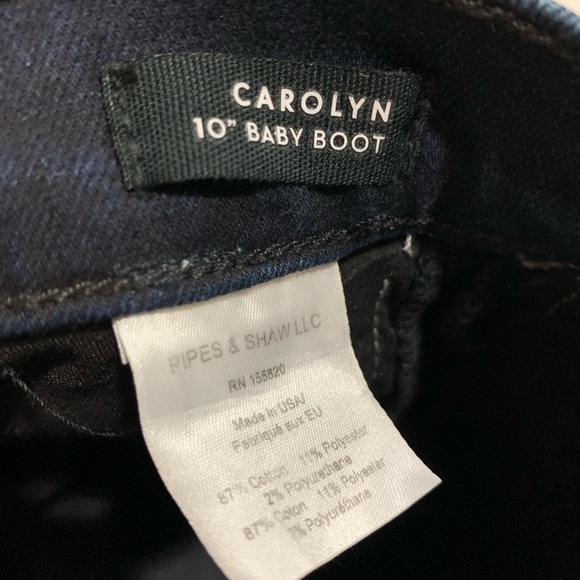 SOLD-Veronica Beard Carolyn baby boot Jeans - Picture 4 of 7